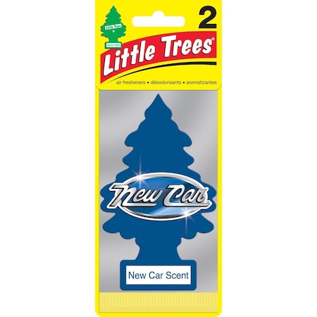 Little-Trees Little Trees New Car Scent Air Freshener Solid 2 pk U2S-22089